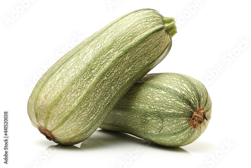 Wallpaper Mural Fresh vegetable marrow. Isolated on white Torontodigital.ca