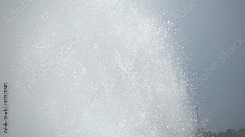 Natural Hot Spring in pool