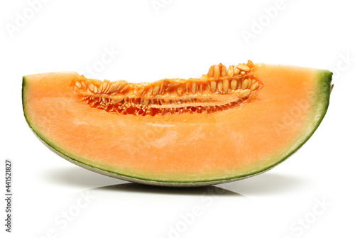 melon isolated on white background 