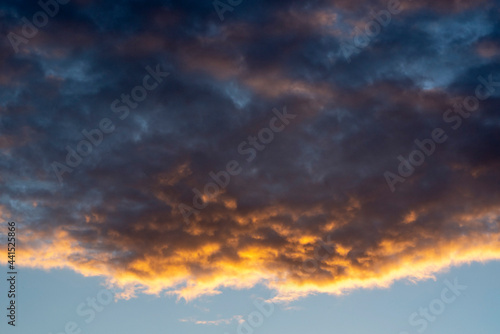 Fototapeta Naklejka Na Ścianę i Meble -  Dreamy Sky with Puffy Clouds 