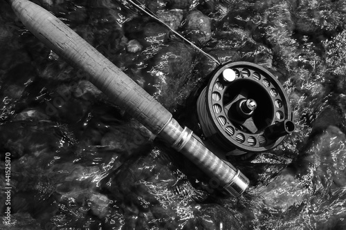 flyfishing, flyreel, flyrod フライロッドとフライリール