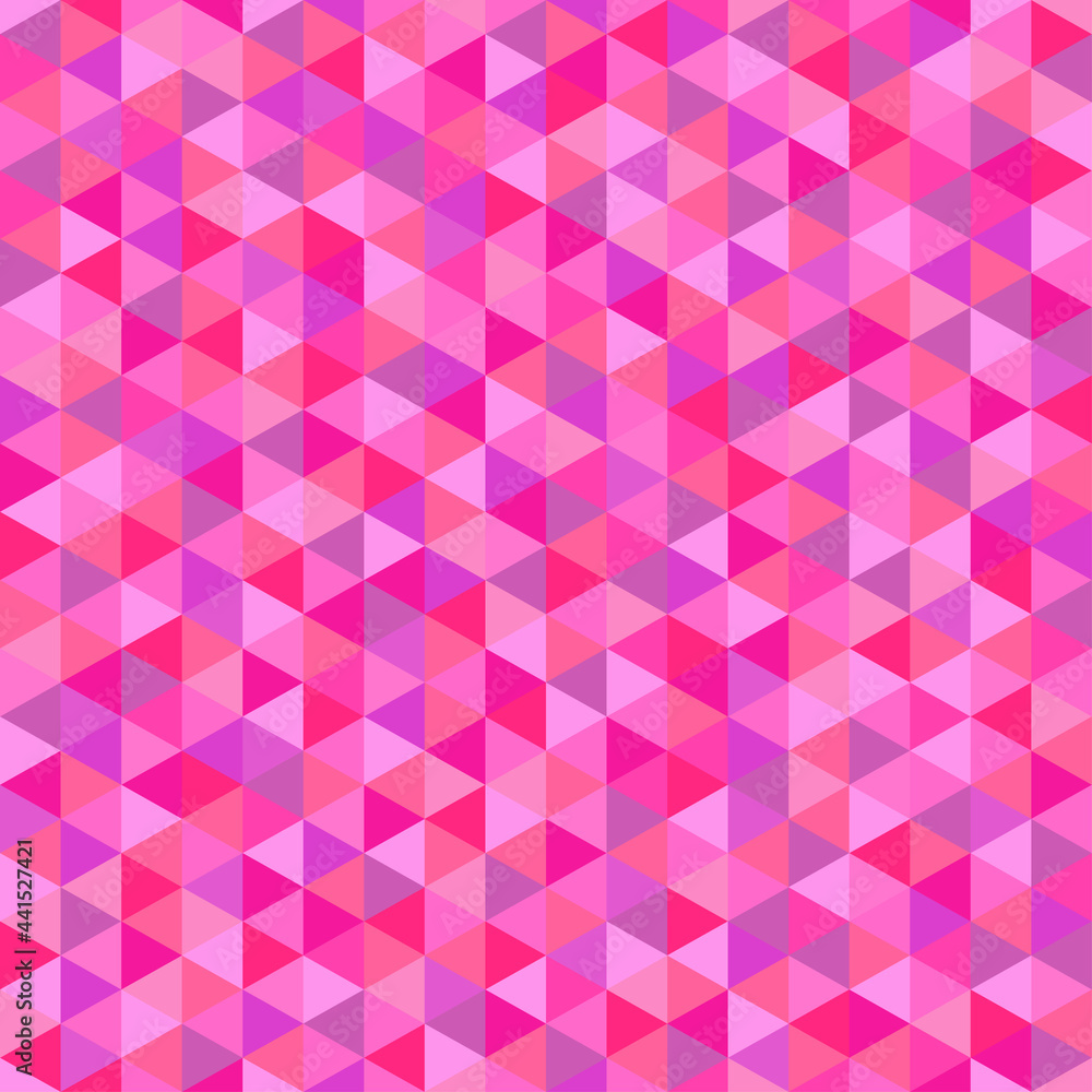 Seamless triangle pattern. Abstract geometric wallpaper of the surface. Cute background. Bright colors. Print for polygraphy, posters, t-shirts and textiles. Beautiful texture. Doodle for design
