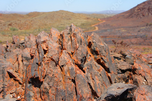  Red Shale Rocks of the Pilbara photo