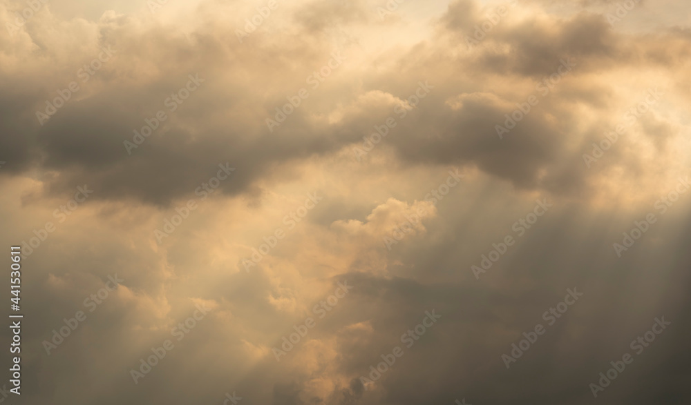 Dreamy Sky with Puffy Clouds Dreamy Sky with Puffy Clouds