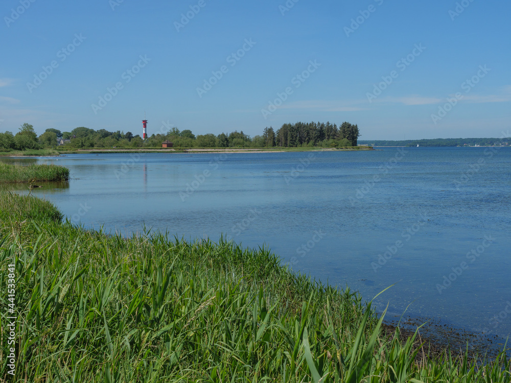 Die Halbiinsel Holnis in der Ostsee Die Halbiinsel Holnis in der Ostsee