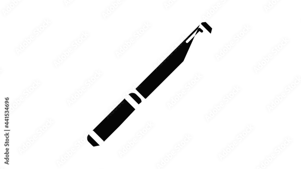 Pipe icon animation simple best object on white Pipe icon animation simple best object on white