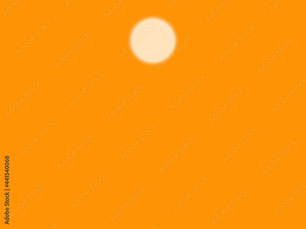 『昼の太陽』シンプルイメージ背景