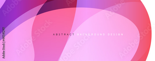 Trendy simple fluid color gradient abstract background with dynamic wave line effect. Vector Illustration For Wallpaper, Banner, Background, Card, Book Illustration, landing page