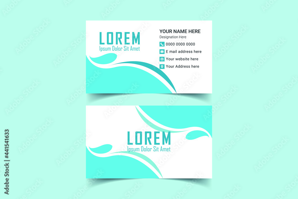 Business Card Design template. Luxury, Modern, Elegant, Professional Minimalist Business card Design Template. Elements of Stationery. Vector illustration Business Card Design template. Luxury, Modern, Elegant, Professional Minimalist Business card Design Template. Elements of Stationery. Vector illustration