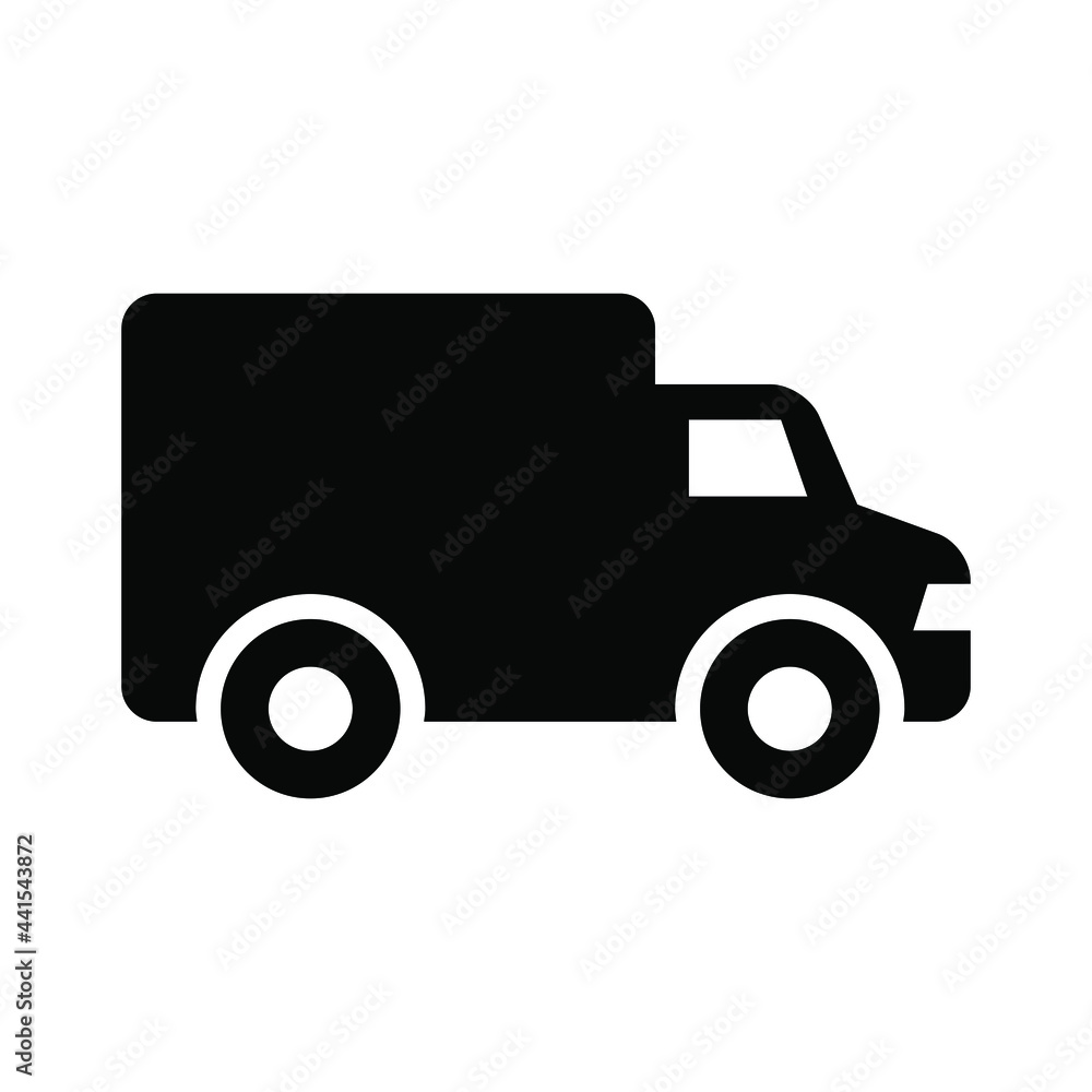 Van icon vector graphic illustration Van icon vector graphic illustration