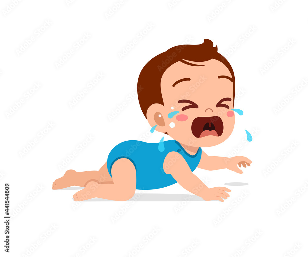 cute little baby boy show sad expression and cry cute little baby boy show sad expression and cry
