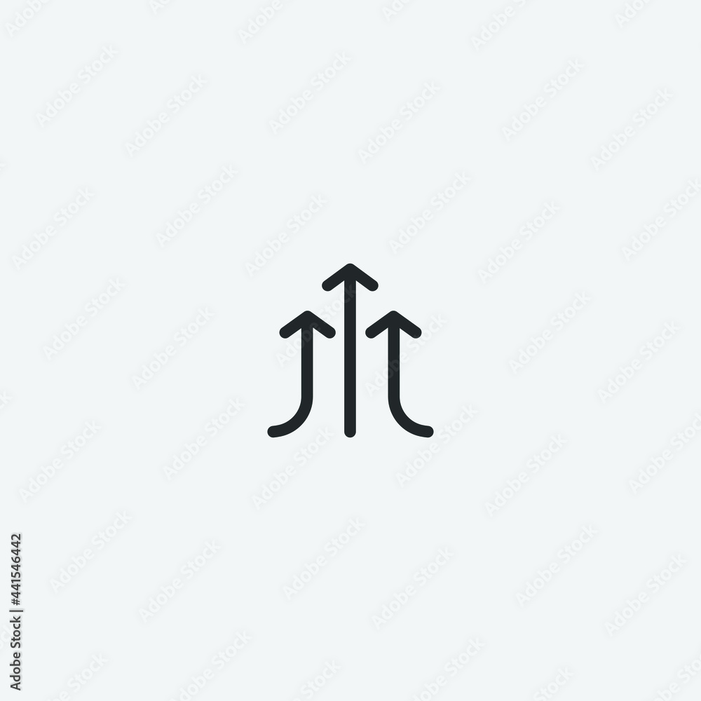 Arrow vector icon for web and design Arrow vector icon for web and design