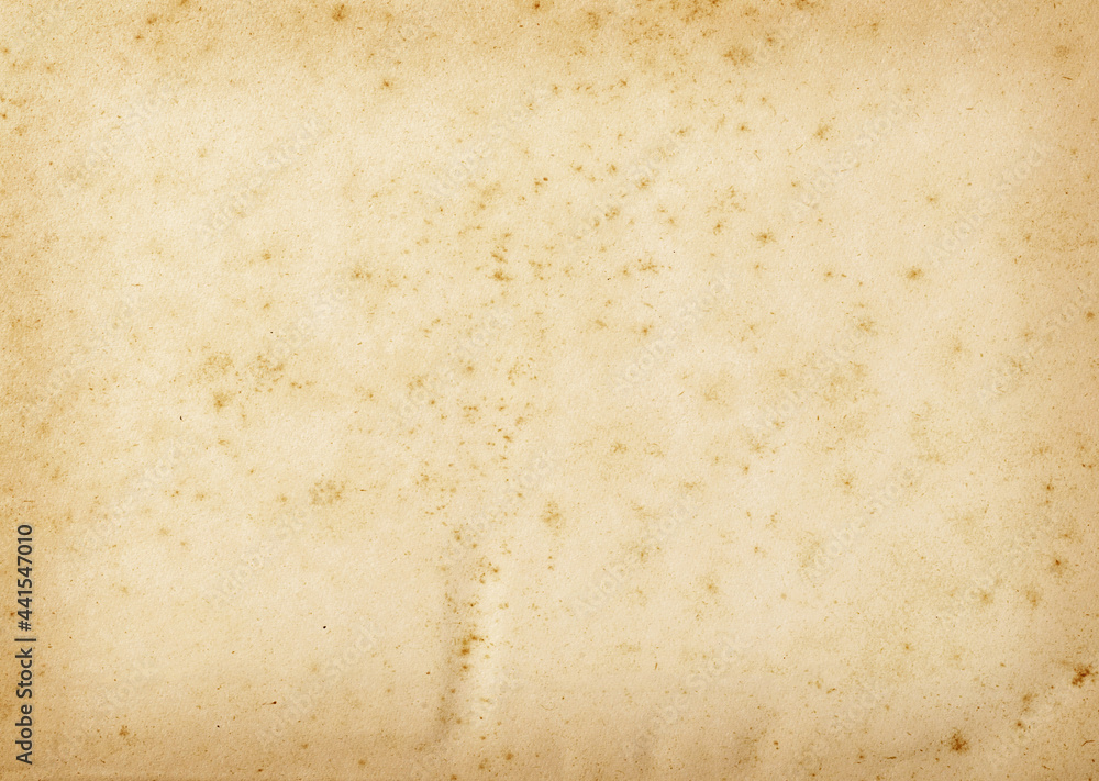 background of empty stained old paper, top view background of empty stained old paper, top view