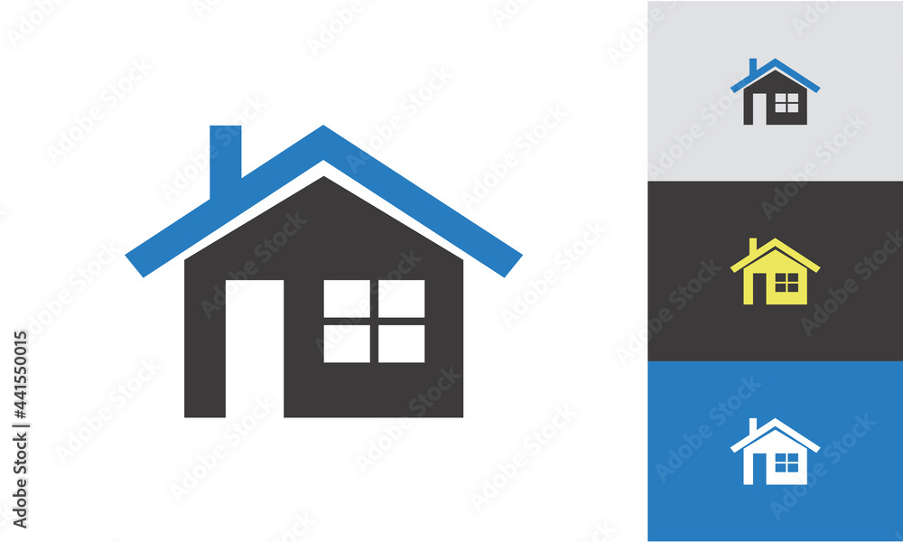 Minimal home icon - web homepage symbol - vector website sign Minimal home icon - web homepage symbol - vector website sign