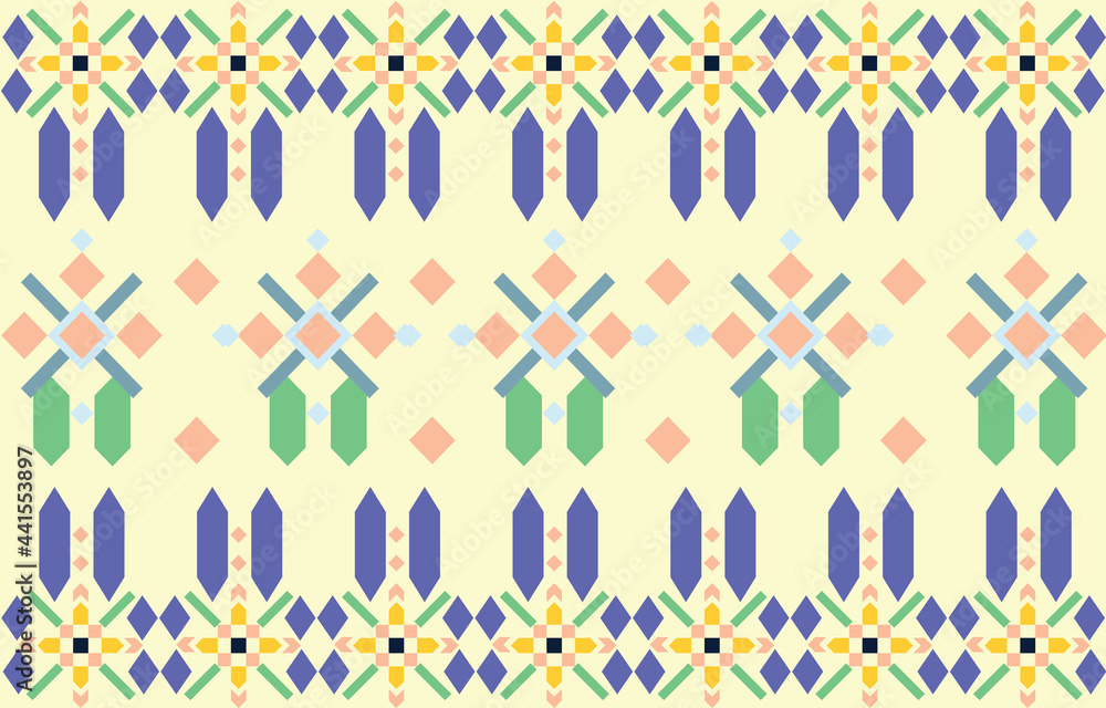 Mom's fabric pattern, Is is a Thai traditional pattern that lives for a long time. Mom's fabric pattern, Is is a Thai traditional pattern that lives for a long time.
