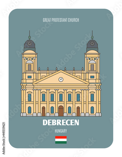 Great Protestant Church in Debrecen, Hungary