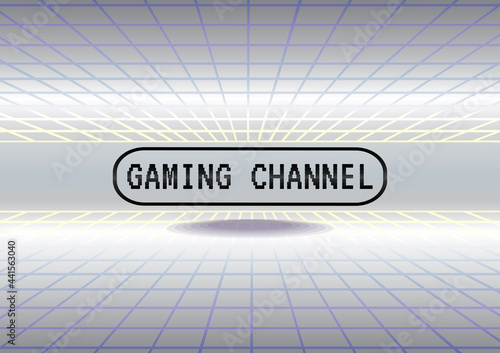 Game zone game icon background vector