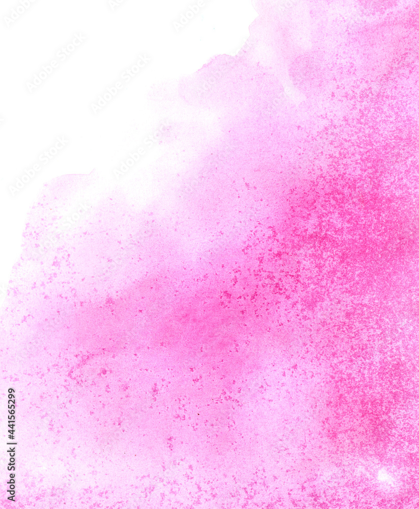 pink abstract watercolor background with watercolor 