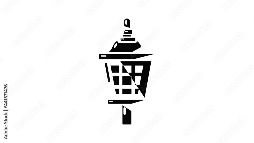 Mosquito trap icon animation simple best object on white Mosquito trap icon animation simple best object on white