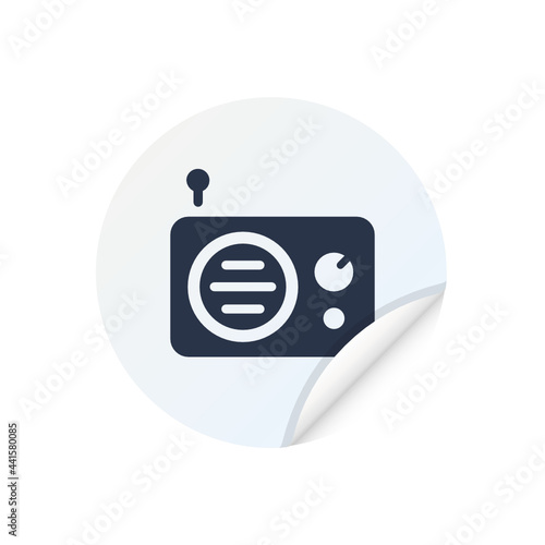 Radio - Sticker