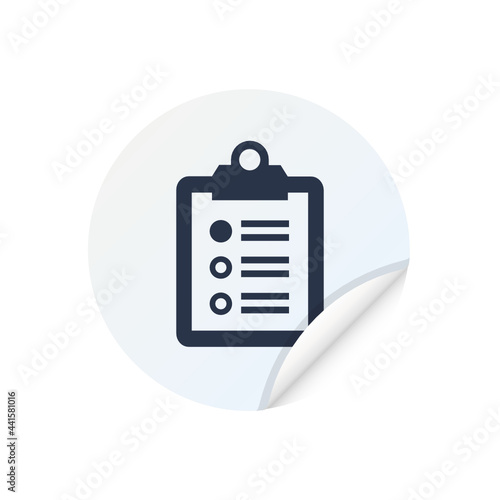 List - Sticker