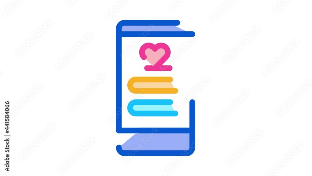 Love Connection Icon Animation. color Love Connection animated icon on white background Love Connection Icon Animation. color Love Connection animated icon on white background