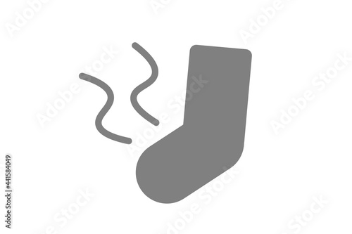 臭い靴下　ベクターイラスト