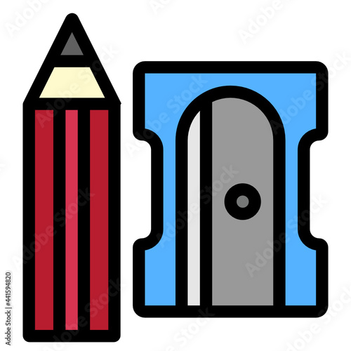 sharpener line icon