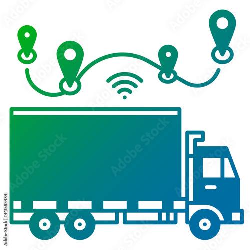 logistic Internet of things icon