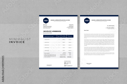 Minimalist Invoice