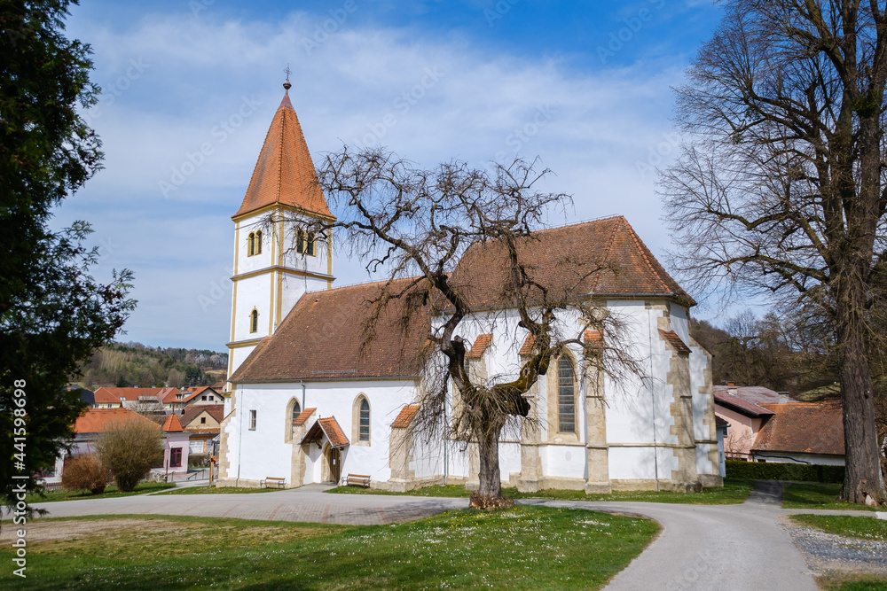 Fototapeta premium Church of the Assumption of Mary, Grad 