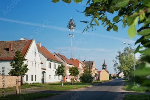 Czech village in the May
