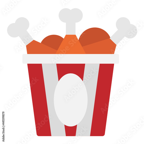 chicken flat icon