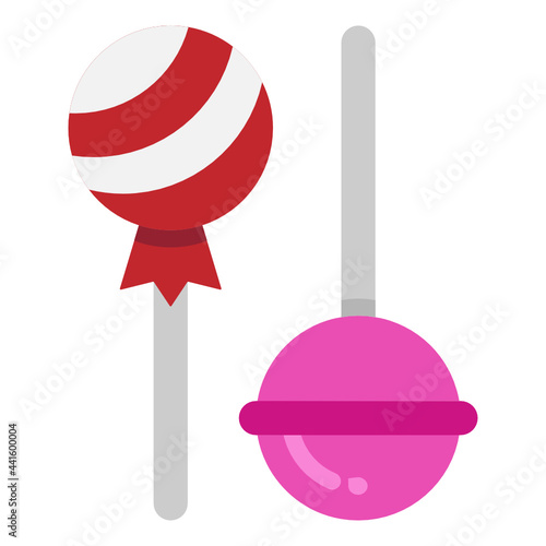 lolipop flat icon