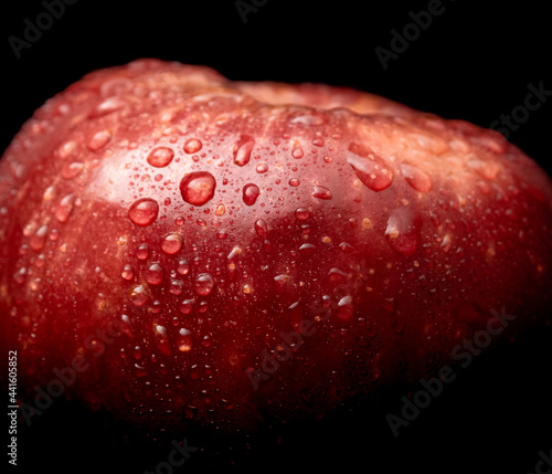 apple red water