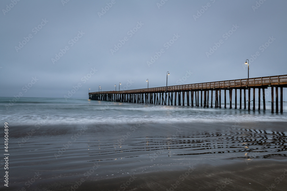 Cayucos State Beach & Pier in Cayucos, California