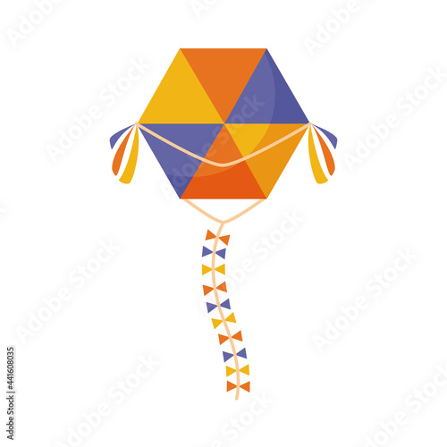 hexagon kite icon