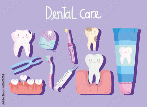 dental care cartoon