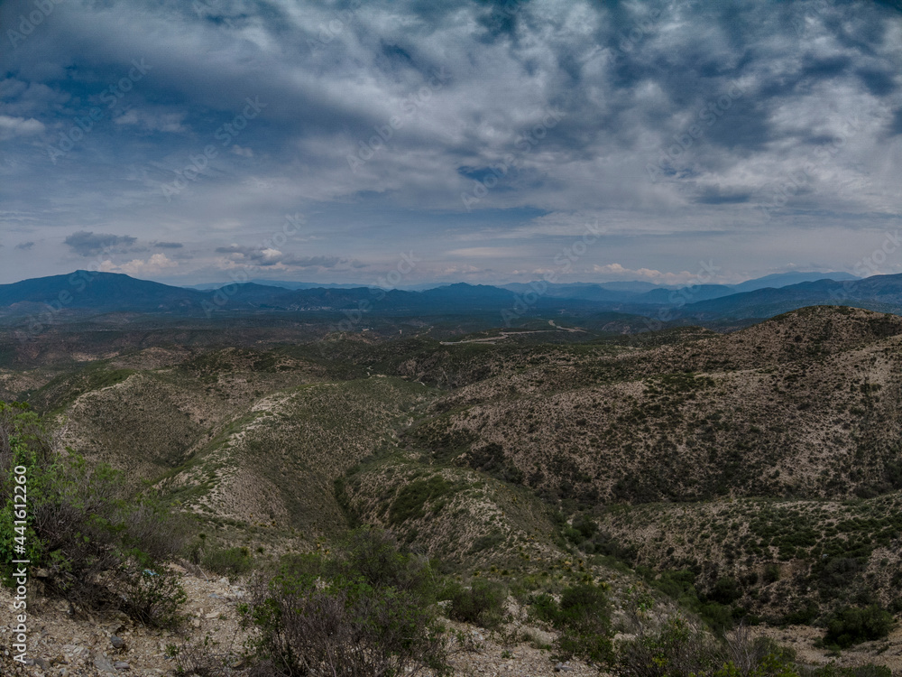 paisaje semidesértico 