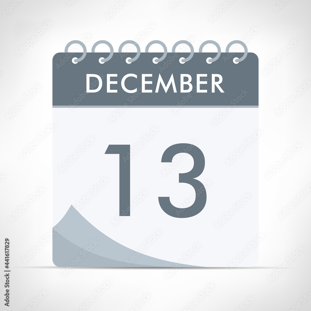 December 13 - Calendar Icon December 13 - Calendar Icon