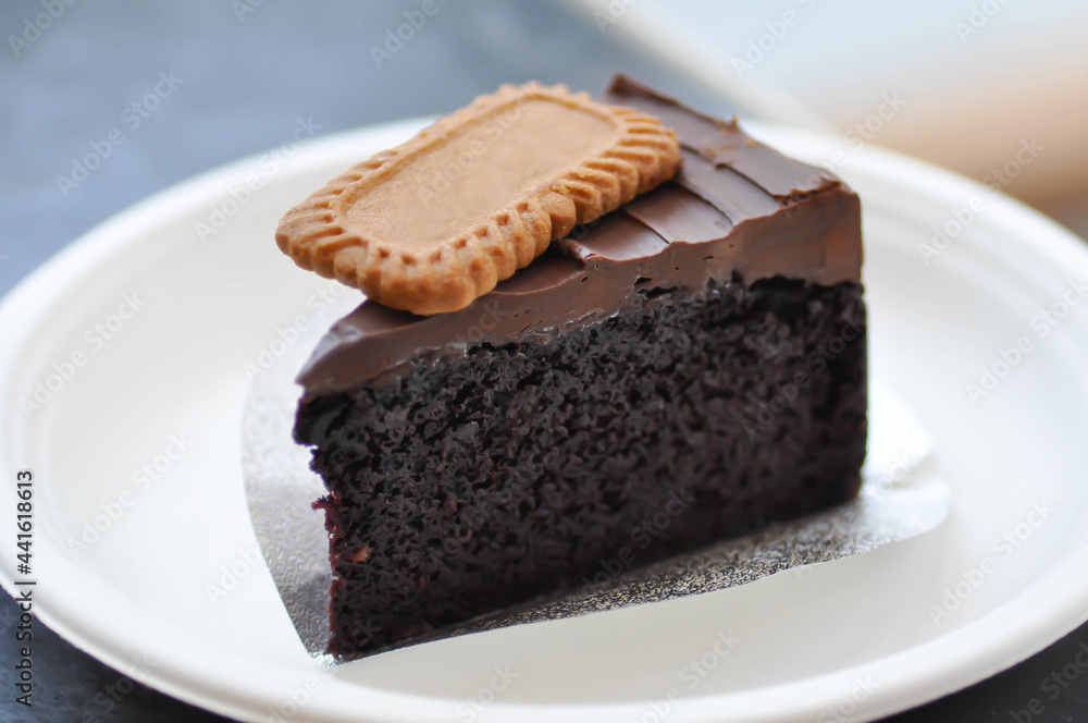 chocolate cake or dark chocolate cake with biscuit chocolate cake or dark chocolate cake with biscuit