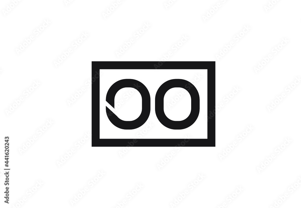 OO letter logo design OO letter logo design