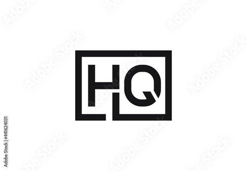 HQ letter logo design © Rubel