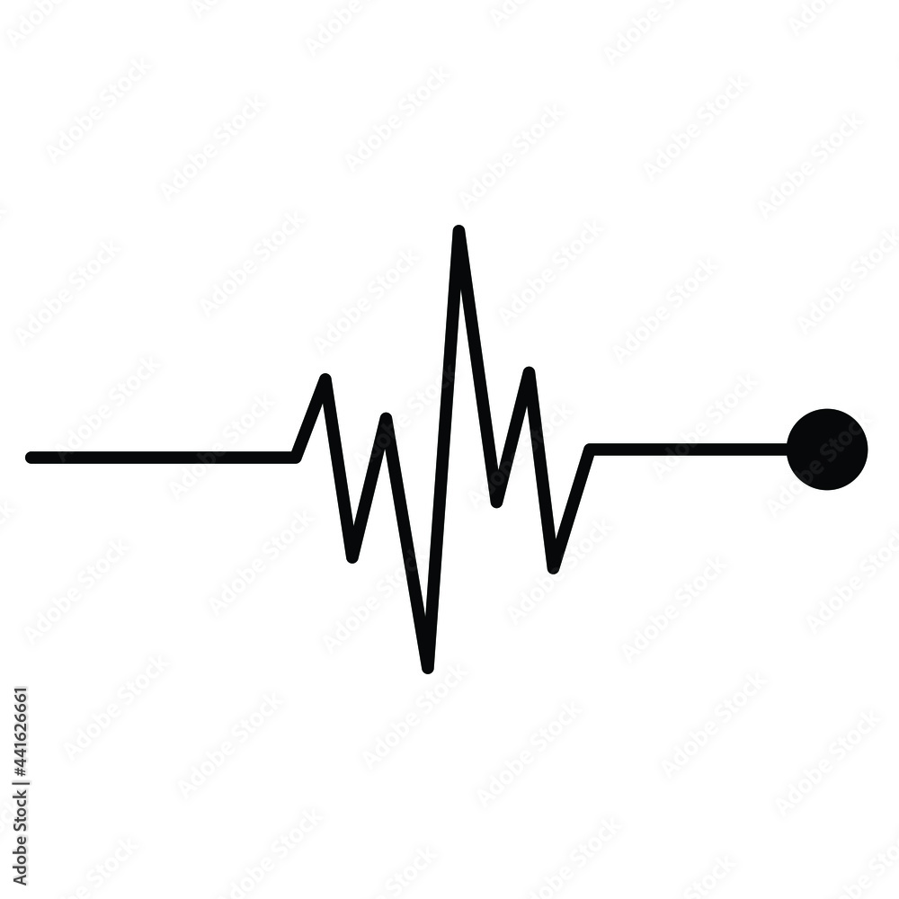 pulse of heart, heartbeat of patient, heart wave in the heart rate monitor pulse of heart, heartbeat of patient, heart wave in the heart rate monitor