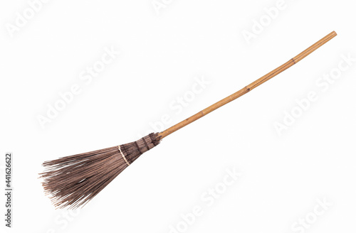 old sweeping broom photo