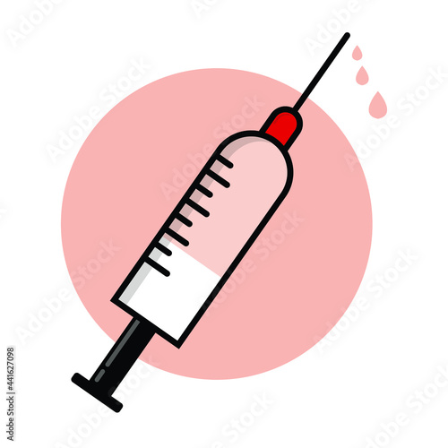 syringe for injection of the patient, hypodermic needle for protect from virus covid-19, 