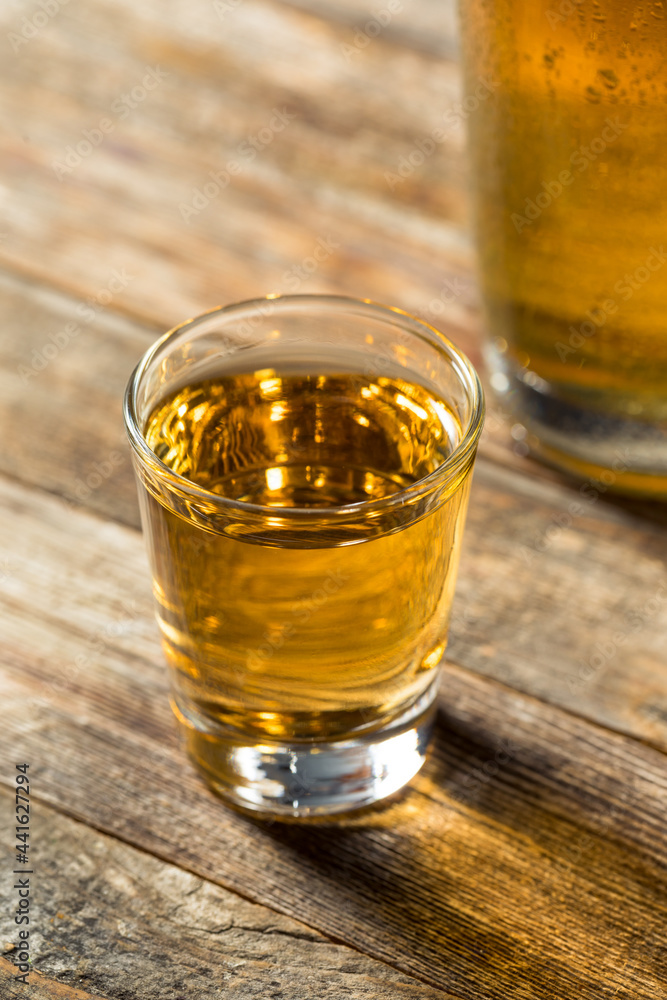 Refreshing Boozy Chicago Handshake Beer and a Shot Refreshing Boozy Chicago Handshake Beer and a Shot