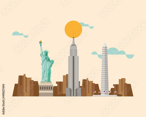 usa famous monuments