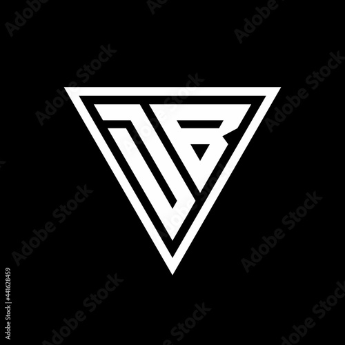 DB Logo monogram with triangle shape designs template Free Download DB Logo monogram with triangle shape designs template - GFXLoad