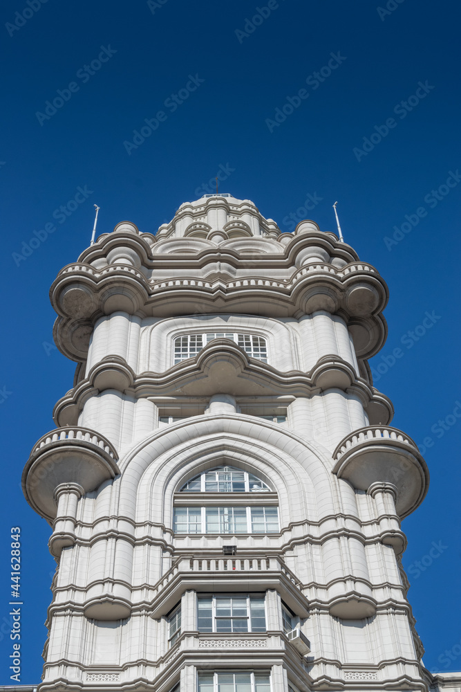 The Barolo Palace is one of the iconic buildings of Buenos Aires, Argentina.